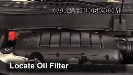 Oil & Filter Change Chevrolet Traverse (2009-2012) - 2012 Chevrolet